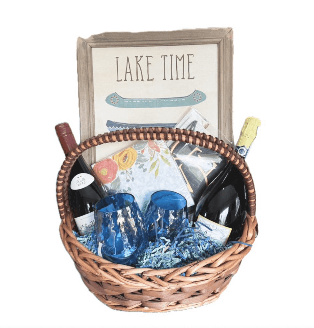 "LAKE TIME" BASKET