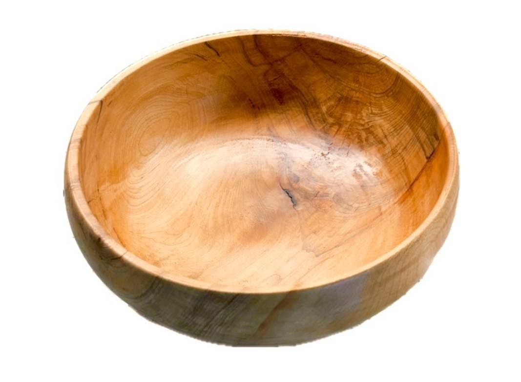 ARTISAN HAND TURNED MAPLE BOWL