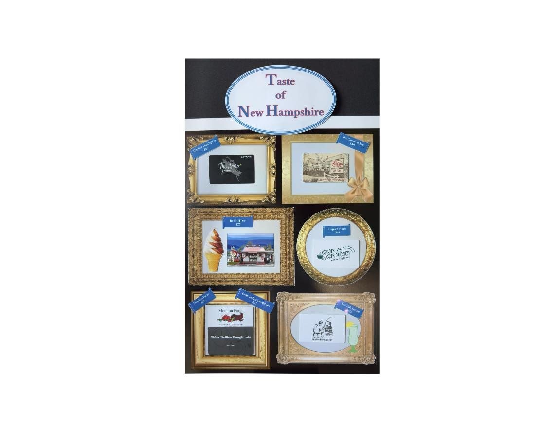 FRAMED "TASTE OF NH" GIFT CARDS