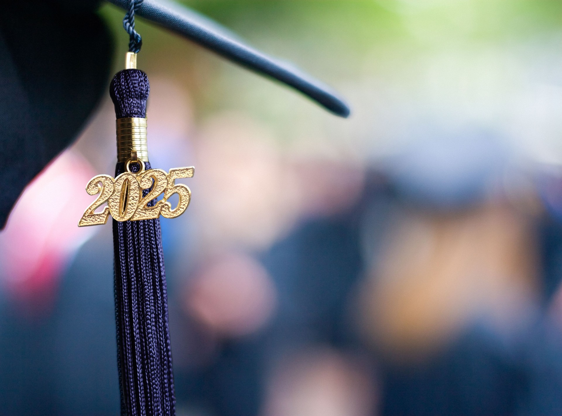 Class of 2025 Graduation Ceremony Tassel Black
