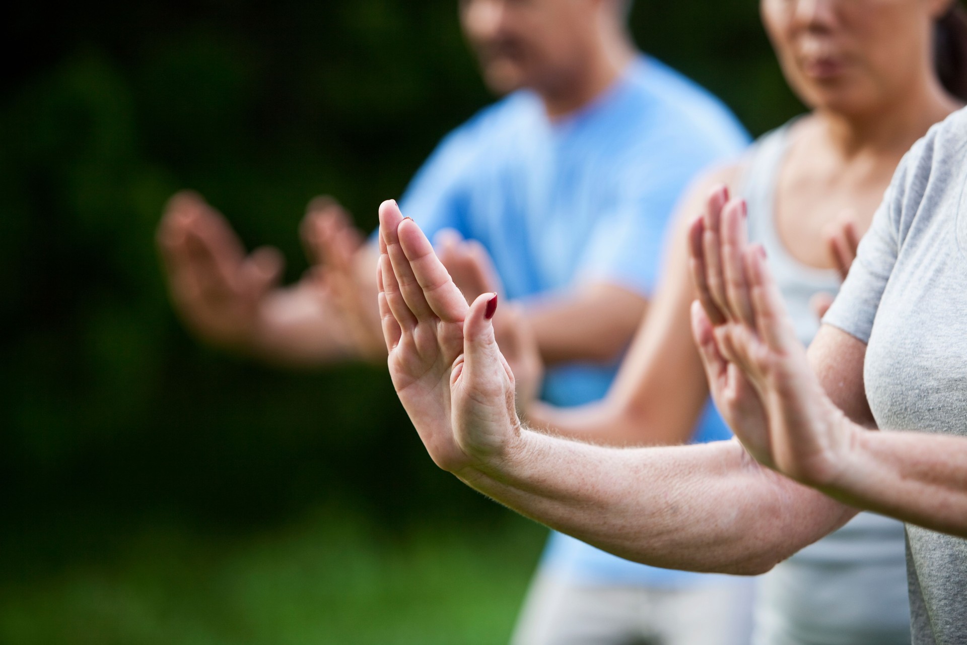 Tai chi class